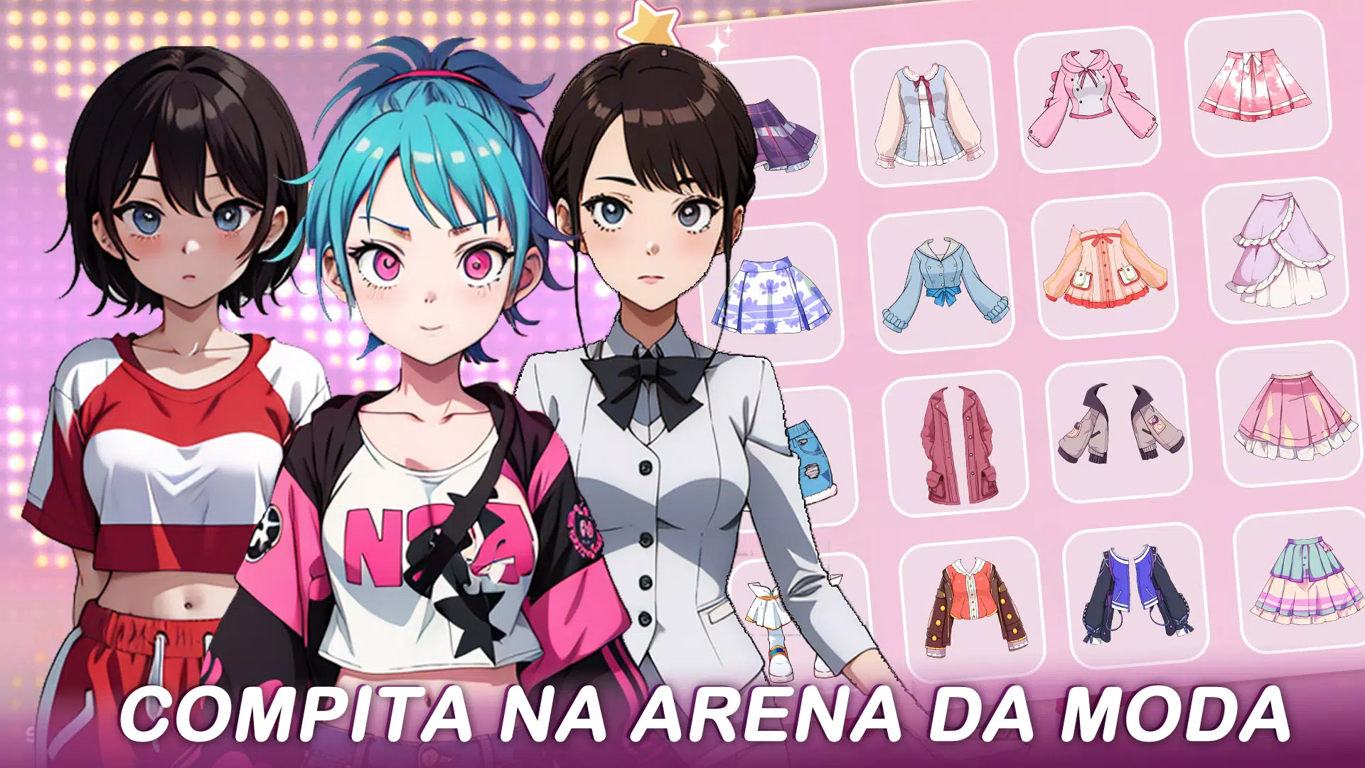 Download do APK de Jogos de Vestir Princesa Anime para Android