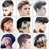 Boys Men Hairstyles, Hair cuts icon