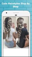 پوستر Cute Hairstyles Step by Step