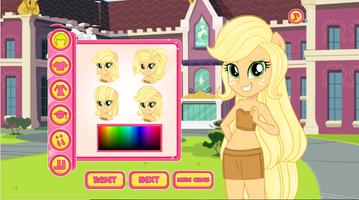 Games Girls Hairstyles Pony Plakat