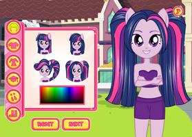 Games Girls Hairstyles Pony Ekran Görüntüsü 3