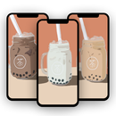 Boba Milk Tea Wallpaper HD APK