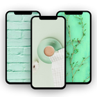 Mint-Green Wallpaper ikon
