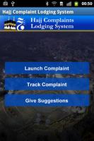 Hajj Complaints Lodging System 海報