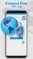 VPN Proxy –USA VPN Master Plakat