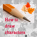 How to draw characters APK