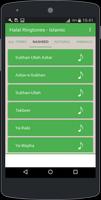 Sonneries Halal - Islamique capture d'écran 2