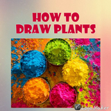 How to draw plants أيقونة
