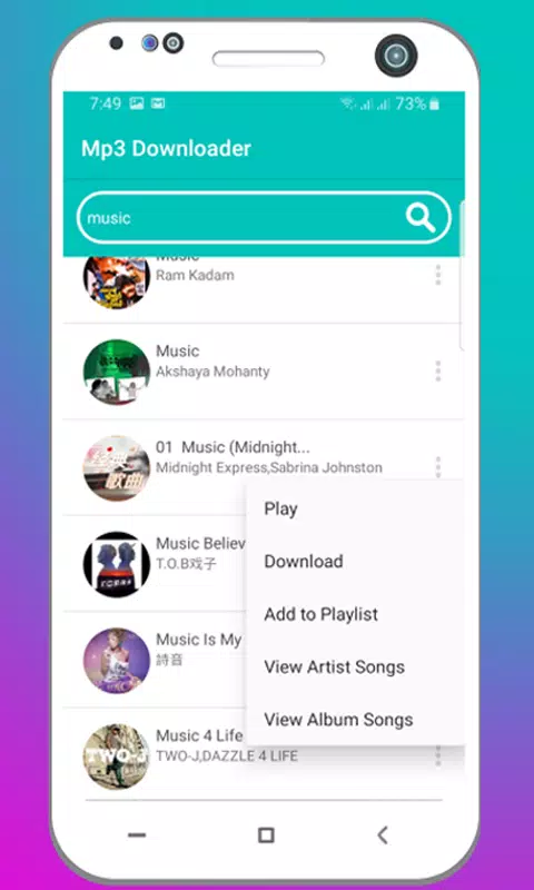 Mp3 Music Downloader-Download Free Music Unlimited APK for Android Download