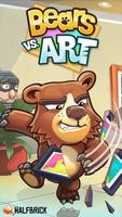 Bears vs. Art Affiche