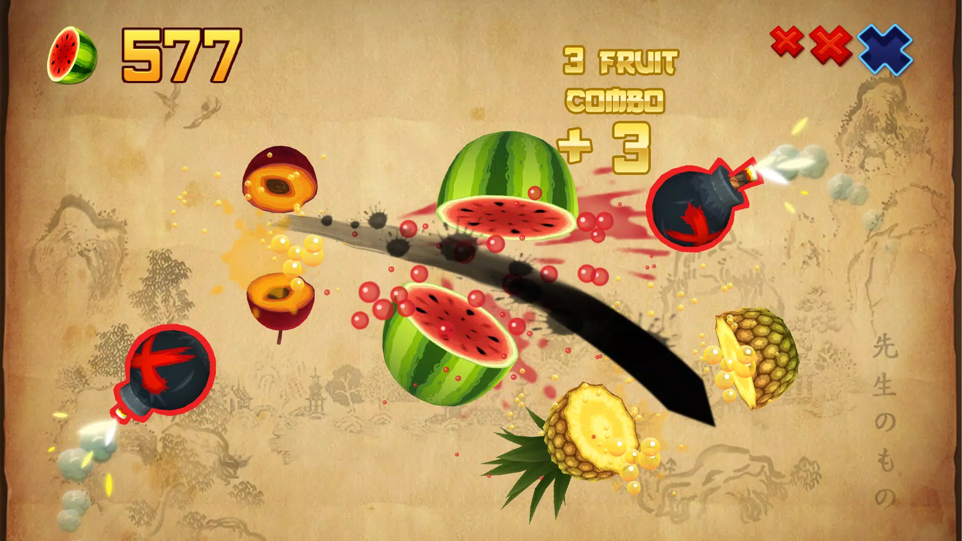 🔥 Download Fruit Ninja Classic+ 1.0.0 [Unlocked] APK MOD. Cult fruit  cutting arcade game 