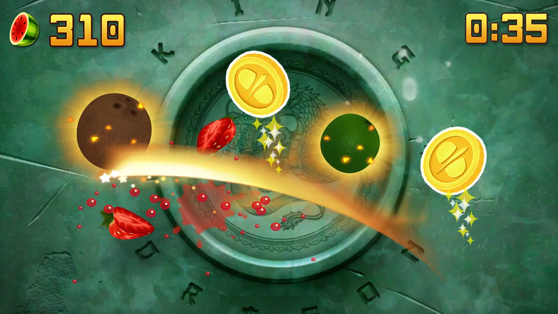 🔥 Download Fruit Ninja Classic+ 1.0.0 [Unlocked] APK MOD. Cult fruit  cutting arcade game 