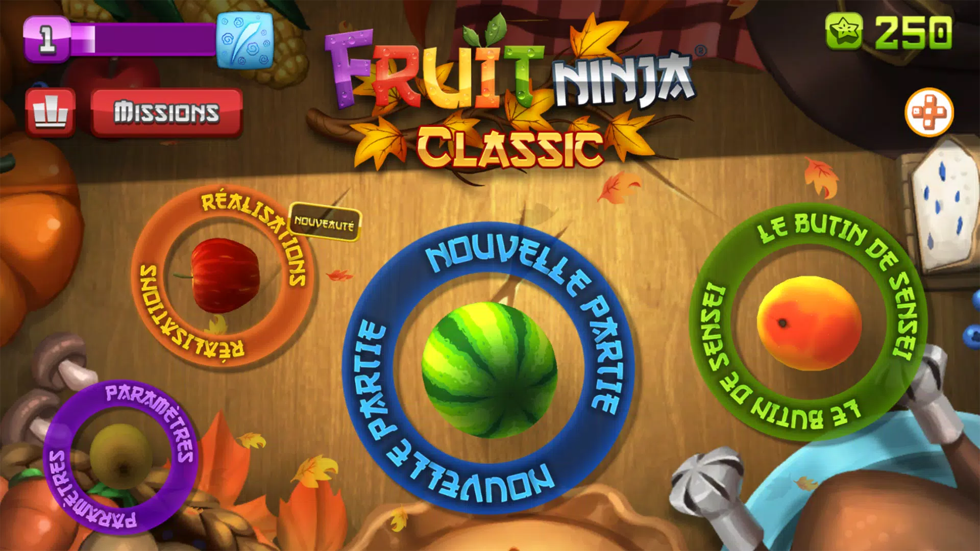 Fruit Ninja® toutes les versions sur Android