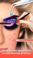 Eye Art juegos de maquillaje captura de pantalla 1