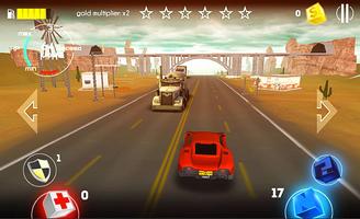 Traffic Fast Car Road Racer 3D poster