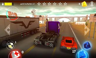 Traffic Fast Car Road Racer 3D screenshot 3