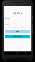 My Diary الملصق