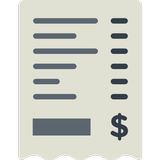 Teleprinter Receipt: Receipt G أيقونة