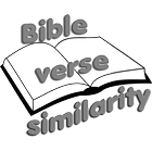 Bible verse similarity icône