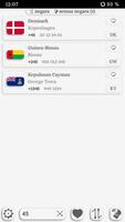 Kode telepon negara screenshot 2