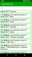 Listas IPTV 593 imagem de tela 2