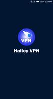 Halley VPN الملصق