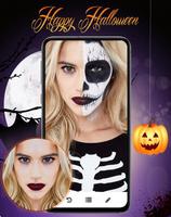 Scary Mask Photo Editor for Halloween پوسٹر