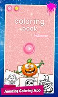 Halloween Glitter Coloring App Cartaz