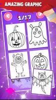 Halloween Glitter Coloring App स्क्रीनशॉट 1