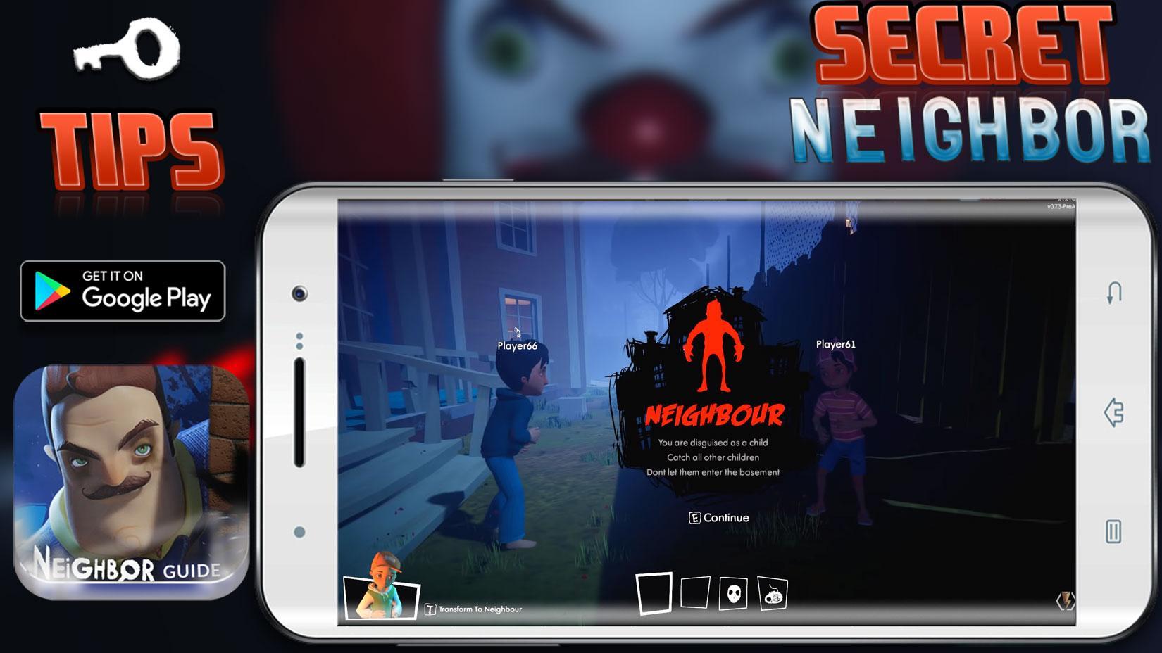 Hello Secret Neighbor Alpha Halloween Walktrough APK برای دانلود