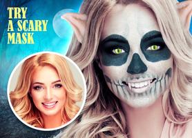 Halloween-foto:Make-up&Maskers-poster