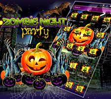 Halloween Pumpkin Dark Forest Theme تصوير الشاشة 2