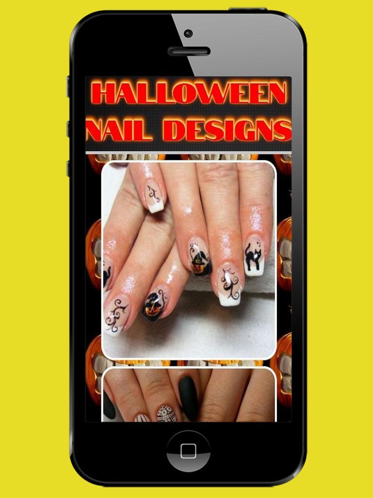 Lovely Hinh Anh Halloween Nails Designs Galleries