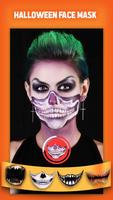Halloween Face mask Affiche