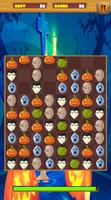 Halloween Holliday Match 3 تصوير الشاشة 1