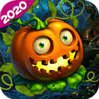 Halloween Witch - Fruit Puzzle simgesi