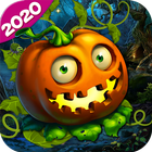 Halloween Witch - Fruit Puzzle ikona