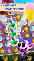 برنامه‌نما Halloween Witch - Fruit Puzzle عکس از صفحه