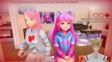 Talk To Yandere AI Girlfriend Cartaz
