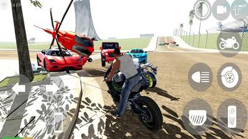 Indian Bike and Car Simulator الملصق
