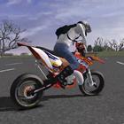 Race MX Riders Grau أيقونة