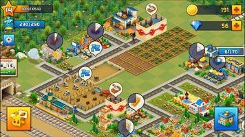 Farming Village Game تصوير الشاشة 1