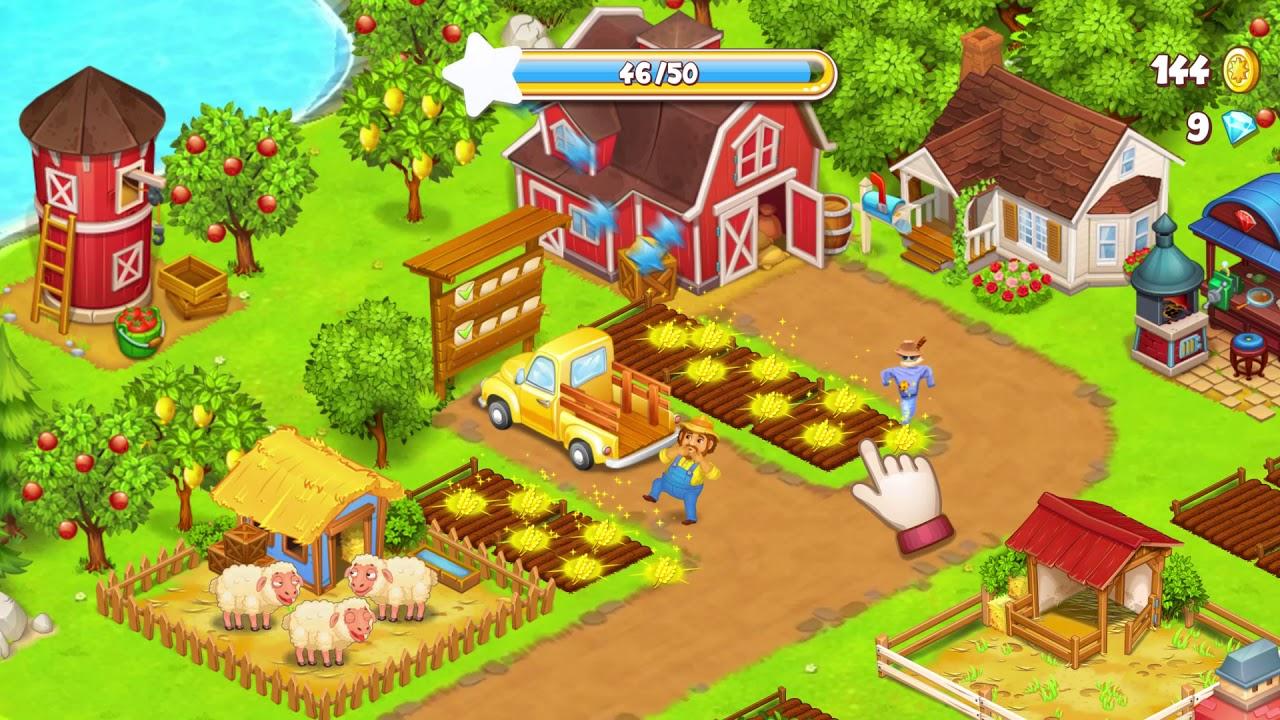 Ферма играть на телефон. Игра Farm Town. Фермы фарм Таун. Игра Farm Town туристы. Счастливая ферма игра.