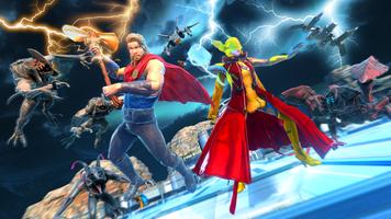 Hammer Hero Fighting Sim Game plakat