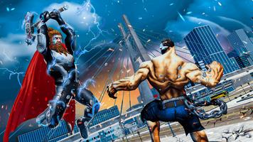 Poster Hammer Hero - Superhero Games