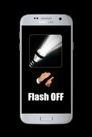 Flashlight with Clap and Speak capture d'écran 1