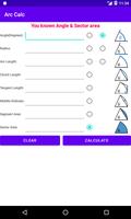 Arc Calculator - Circle Solver Screenshot 3