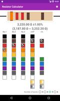 Resistor Code Calculator - Ohm Color Band Reader imagem de tela 2