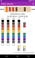 Resistor Code Calculator - Ohm Color Band Reader capture d'écran 2