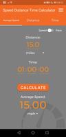 Speed Distance Time Calculator پوسٹر